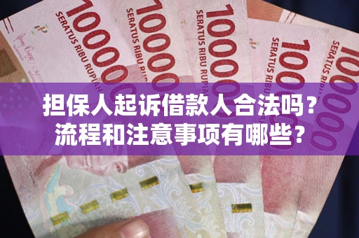 北京担保人起诉借款人合法吗？流程和注意事项有哪些？