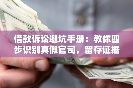 北京借款诉讼避坑手册：教你四步识别真假官司，留存证据不踩雷