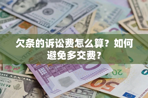 北京欠条的诉讼费怎么算？如何避免多交费？
