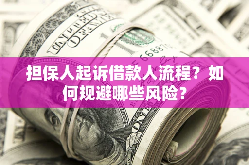 北京担保人起诉借款人流程？如何规避哪些风险？